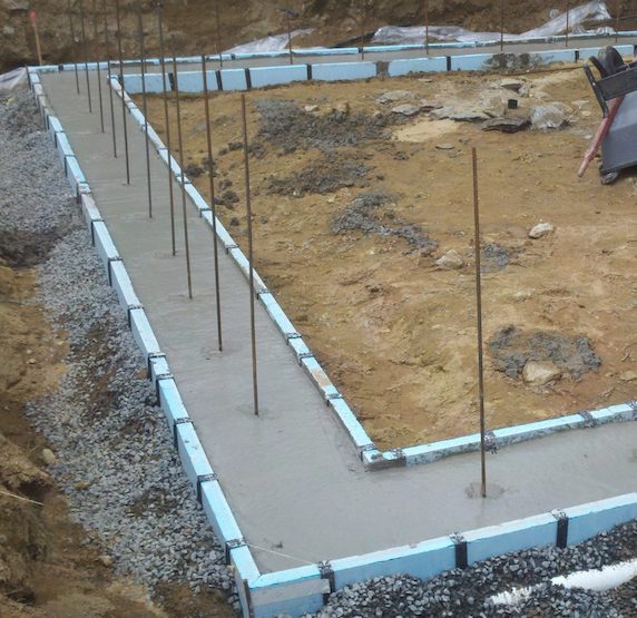 FAQs about pouring concrete footings without forms.